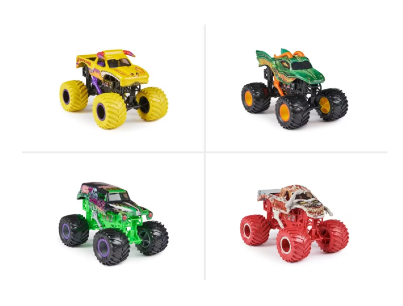 Monster Jam | 1:24 Die Cast Monster Truck - Assorted