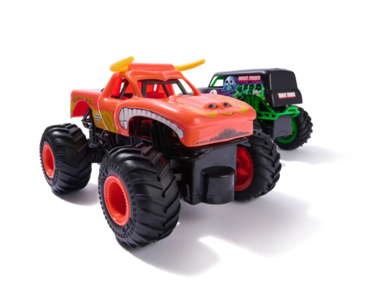 Monster Jam | RC 1:24 Grave Digger vs El Toro Loco Racing Rivals, 2 Pack