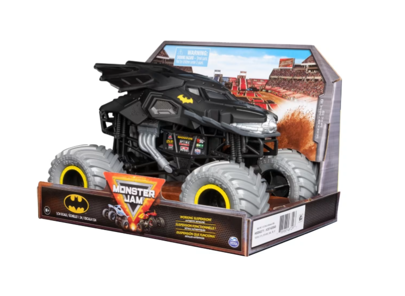 Monster Jam | 1:24 Scale Batman Diecast Truck - Assorted