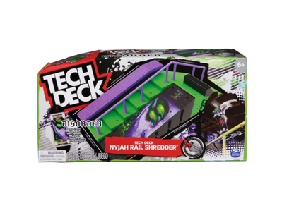 Tech Deck | Nyjah Rail Shredder Skatepark X-Connect Park Creator Ramp Set