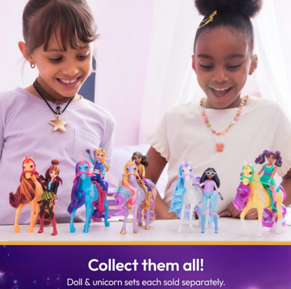 Unicorn Academy | Ava Small Doll & Leaf