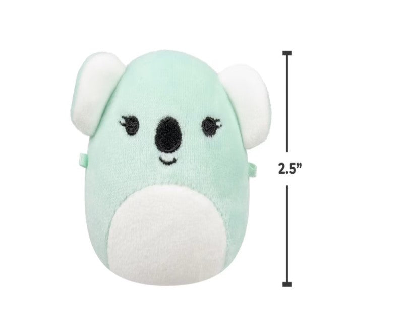 6cm Original Squishmallows Micromallows Plush Blind Capsule - Assorted