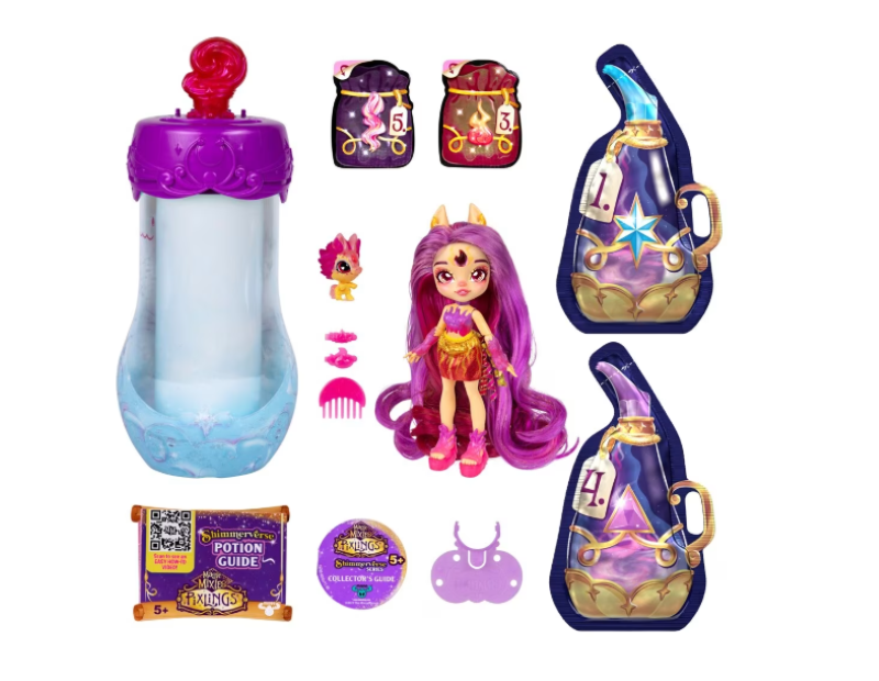 Magic Mixies | Pixlings Deluxe Pack: Pippa the Firehorse Pixling Playset - Assorted