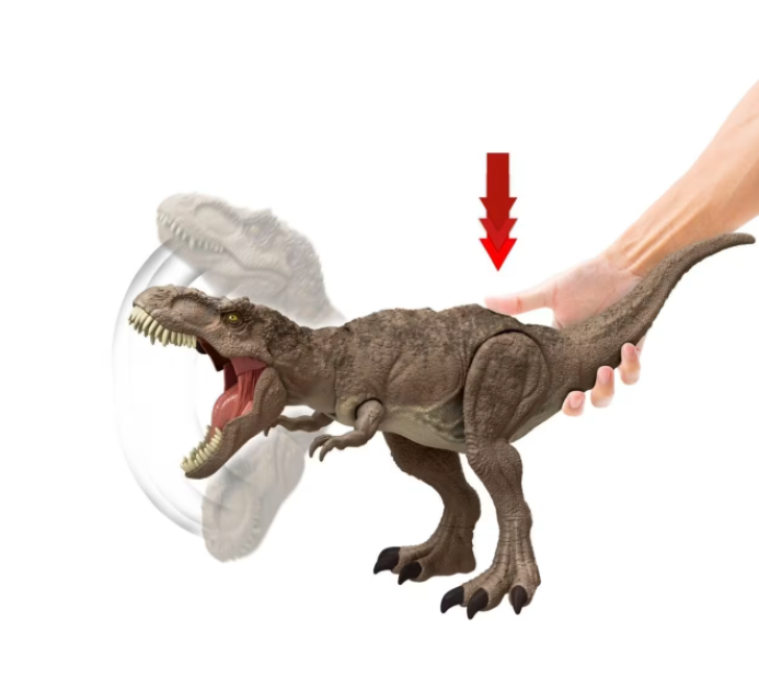 Jurassic World | Chaos Theory Epic Evolution All-Out Attack Tyrannosaurus Rex Dinosaur Figure