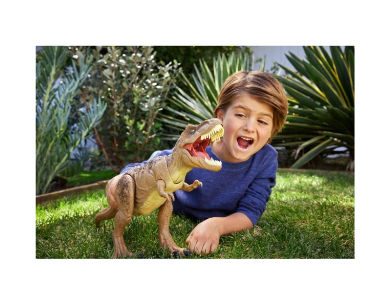 Jurassic World | Chaos Theory Epic Evolution All-Out Attack Tyrannosaurus Rex Dinosaur Figure