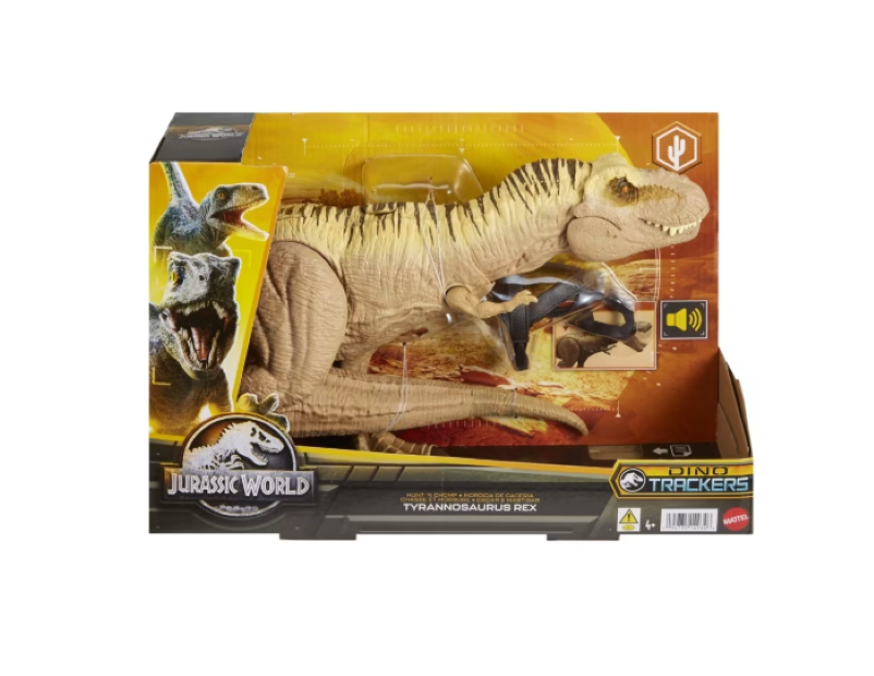 Jurassic World | Hunt 'N Chomp Tyrannosaurus Rex Dinosaur Figure