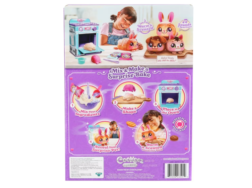 Cookeez | Makery Oven Playset: Baked Treatz - Assorted