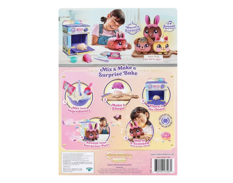 Cookeez Makery | Oven Playset: Exclusive Sweet Treatz - Assorted