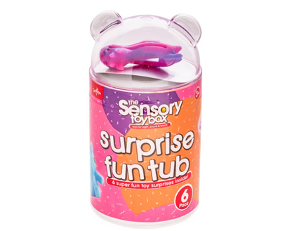 ToyMania | The Sensory Toy Box Surprise Fun Tub - Assorted, 6 Pack