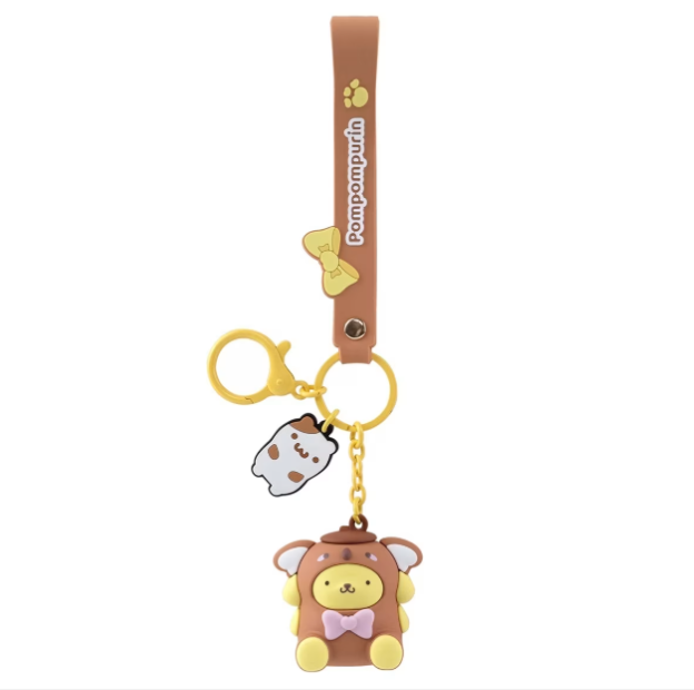 Hello Kitty | and Friends Animal Keychain with Hand Strap - Assorted