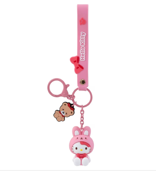 Hello Kitty | and Friends Animal Keychain with Hand Strap - Assorted