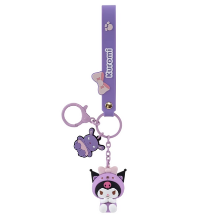 Hello Kitty | and Friends Animal Keychain with Hand Strap - Assorted