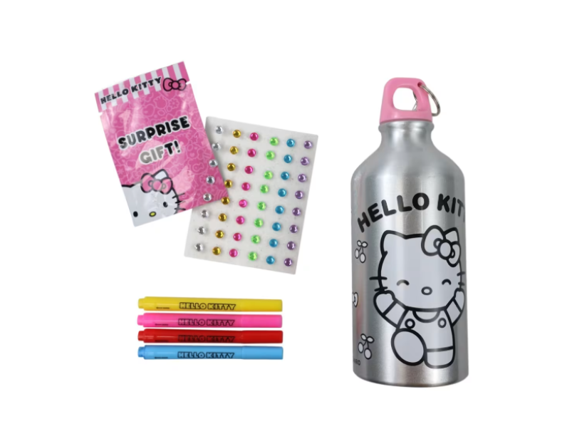 Hello Kitty | Colour Your Own Water Bottle Craft Kit