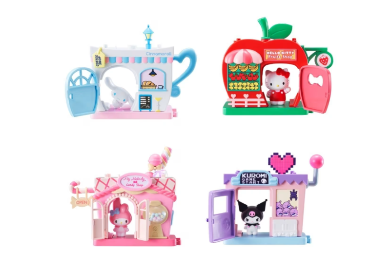 Hello Kitty | Stacked Play House Streetscape Series Playset - Assorted