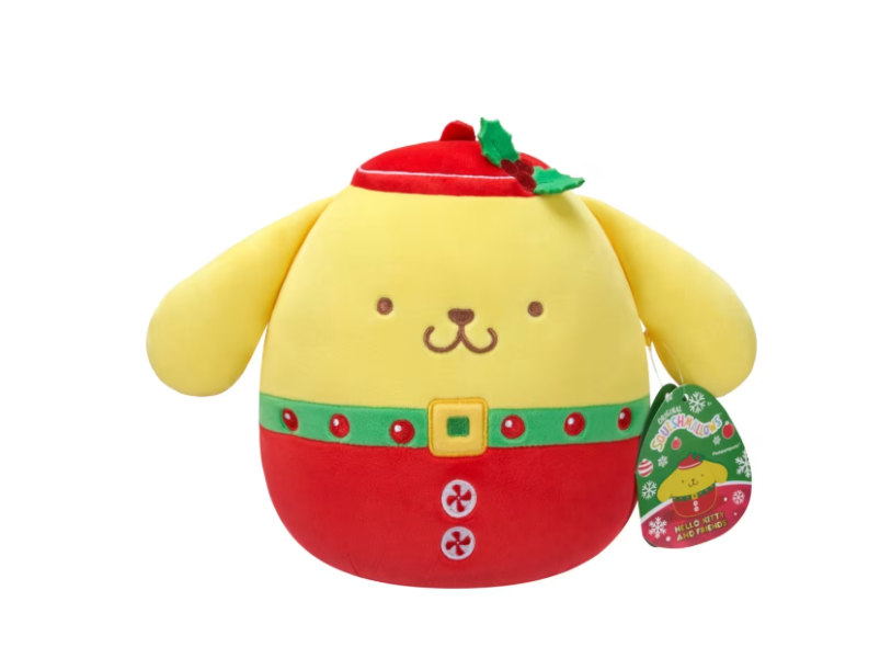 19cm Squishmallows Holiday Sanrio Hello Kitty Plush Toy - Assorted