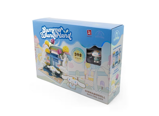 Hello Kitty and Friends YuMe Blocks: Summer Wunderland Series Cinnamoroll Wave Pool Cafe