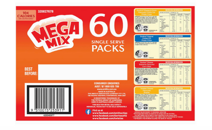 Smith’s Potato Chips Mega Mix Value Multipack 1140 g (Pack of 60)