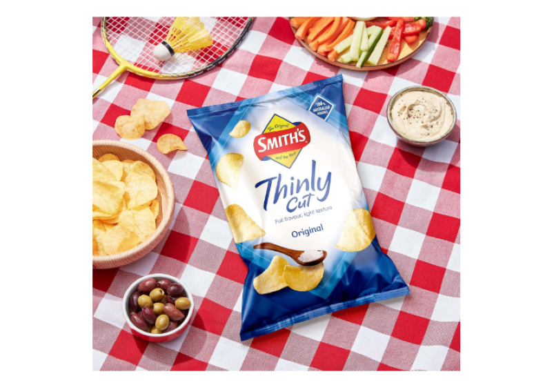 Smith's Thinly Cut Original Potato Chips 175 g