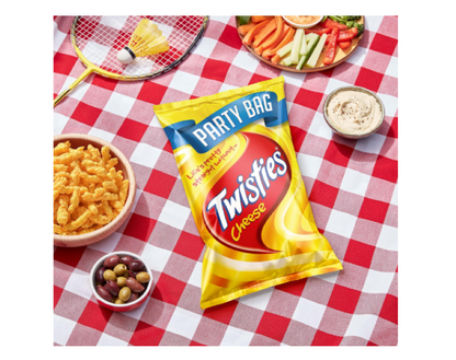 Twisties Cheese Snacks Party Size Share Pack 270g