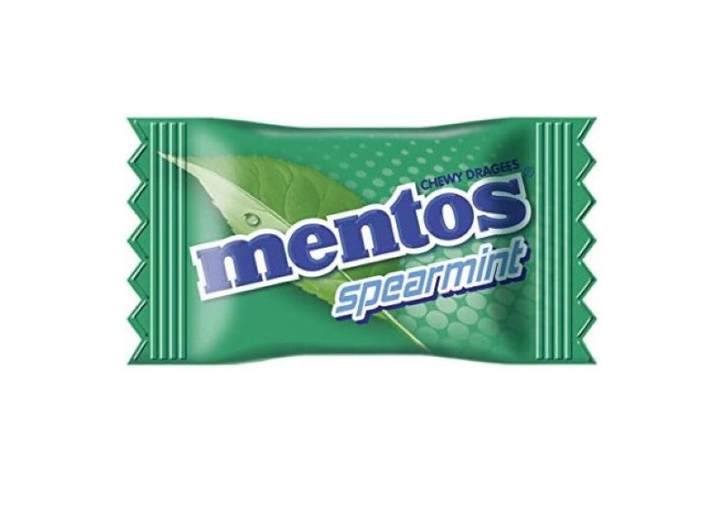 Mentos Individual Wrapped Spearmint Pillowpack, 200 Count