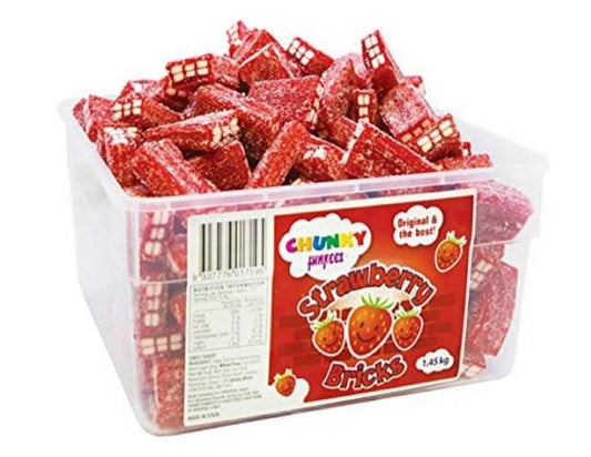 Chunky Funkeez Strawberry Bricks 1.45 kg