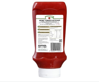 Heinz Tomato Ketchup Tomato Sauce No Preservatives or Sweeteners Dipping Condiment 500ml