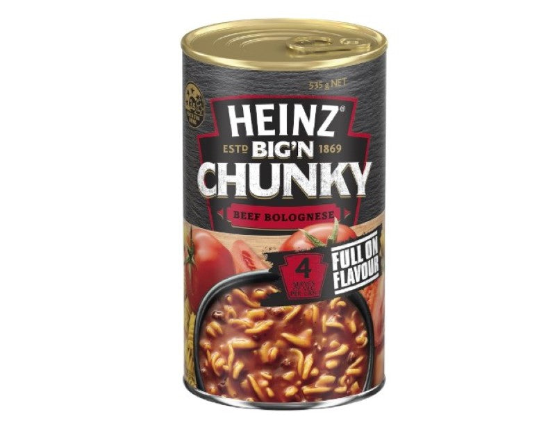 Heinz® Big'N Chunky Beef Bolognese Soup 535g