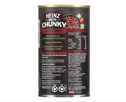 Heinz Chilli Beef Big'N Chunky Soup Family Pack 520g