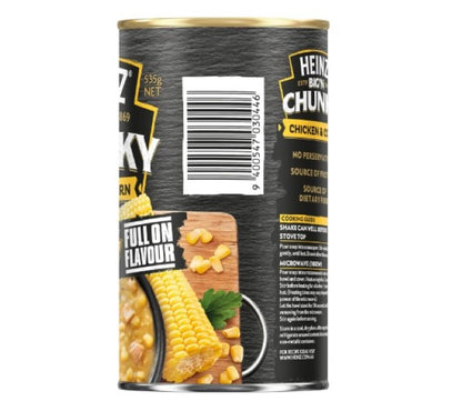 Heinz Big N Chunky Chicken & Corn Soup Can 535g