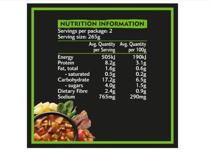 Heinz Big N Chunky Beef & Veggies Soup Canned Meal Dinner