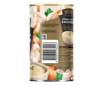 Heinz Classic Creamy Chicken and Mushroom Soup Family Pack, 520g