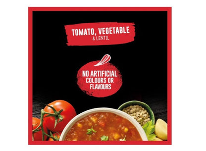 Heinz Soup of the Day Tomato, Vegetable & Lentil Soup Pouch 430g