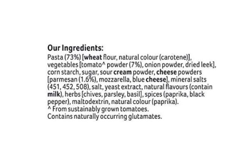 CONTINENTAL Gourmet Pasta (Side Dish) | Creamy Tomato Parmesan & Basil, 98g