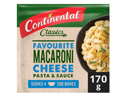 Continental Pasta and Sauce Family Macaroni Cheese 170g