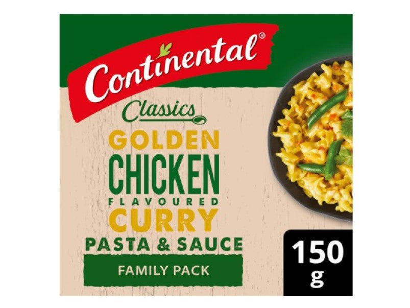 Continental Classics Chicken Curry Pasta & Sauce Family Pack 150 g