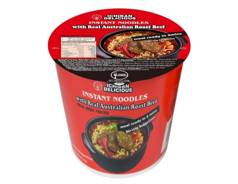 Wei Lih Ichiban Noodle Roast Beef 150gm MS