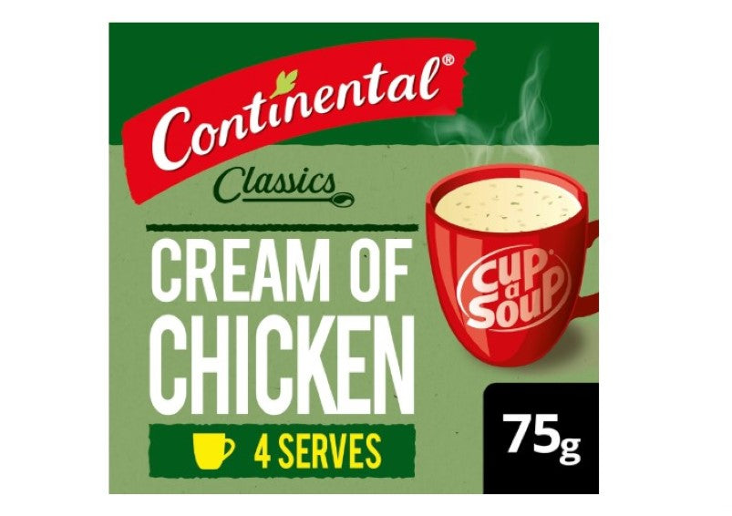 Continental Classics Original Cream Of Chicken Cup A Soup 75 g