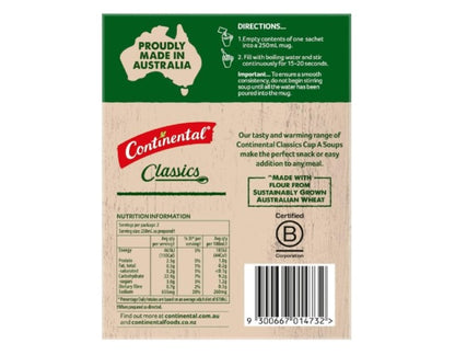 CONTINENTAL Cup-A-Soup | Chicken With Lots Of Noodles, 2 pack, 60g