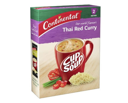 CONTINENTAL Cup-A-Soup | Asian Thai Red Curry, 2 pack, 60g