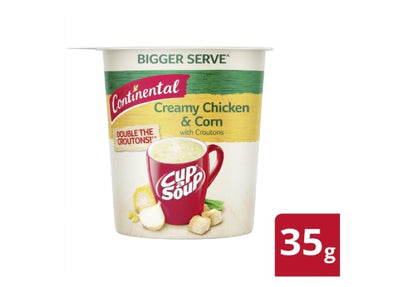 Continental Classics Cup A Soup Creamy Chicken & Corn Bigger Serve 35g