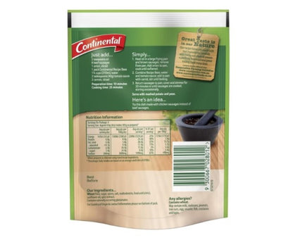 Continental Recipe Base Curried Sausages, 35g