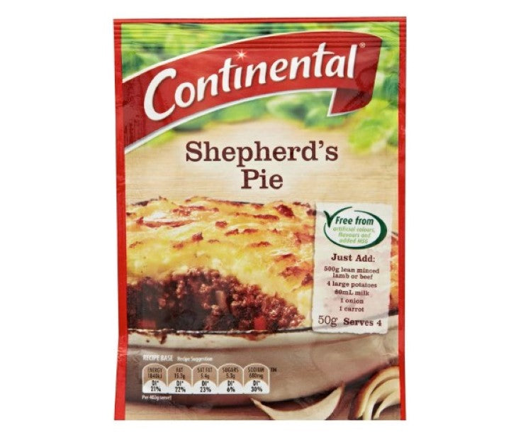 CONTINENTAL Recipe Base | Shepherd`s Pie, 50g