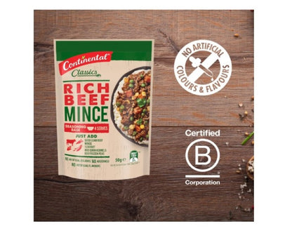 Continental Classics Rich Beef Mince Recipe Base 50 g