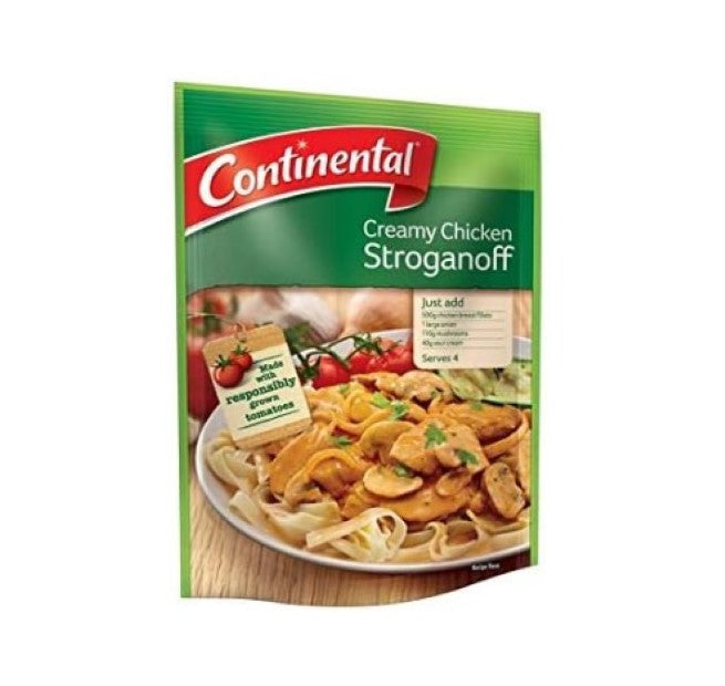 CONTINENTAL Recipe Base, Creamy Chicken Stroganoff, 40g