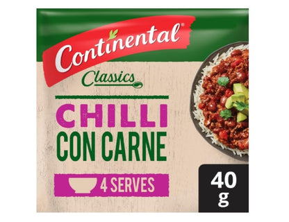 Continental Classics Chilli Con Carne Recipe Base 40 g