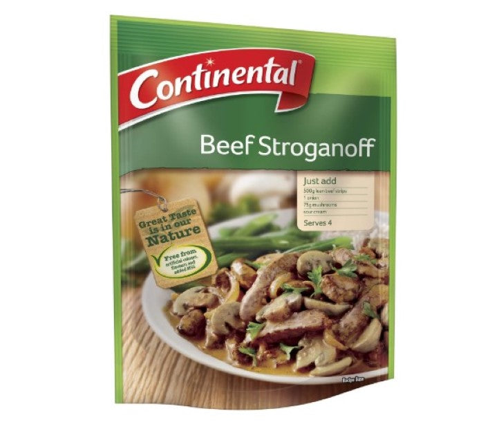 Continental Recipe Base Beef Stroganoff, 40g