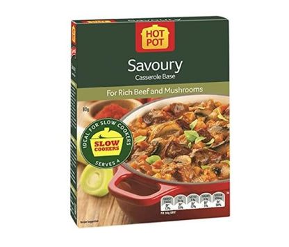 CONTINENTAL Hot Pot Casserole Base | Savoury (for Rich Beef and Mashroom), 80g