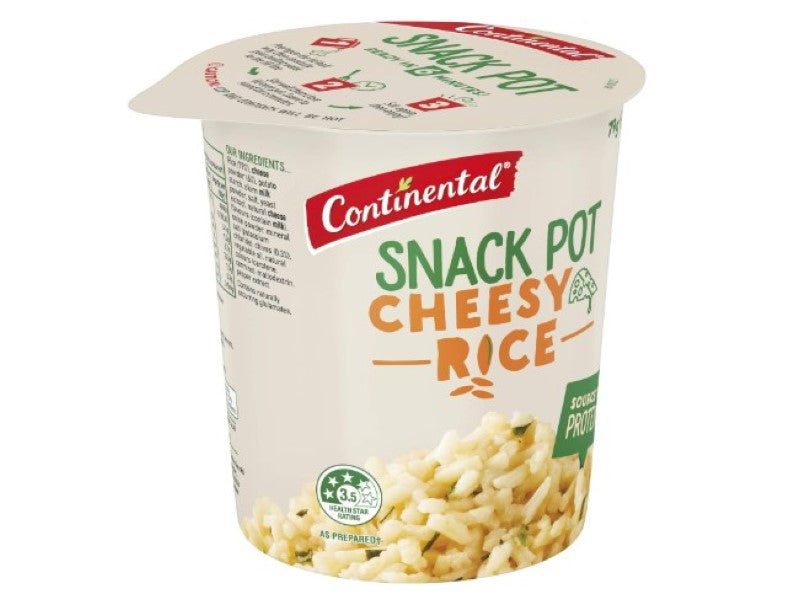 Continental Snack Pot | Cheesy Rice, 79g