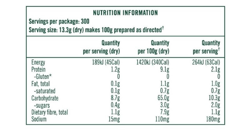 Knorr Potato Flakes, 4 kg