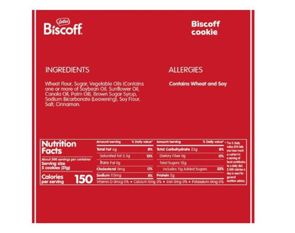 Lotus Biscoff Biscuits Portion Control Bulk 50 g (Pack of 6)